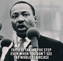 Faith Is Taking The Step
